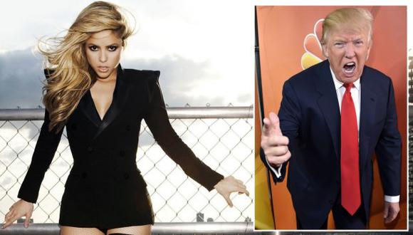 Shakira arremetió contra Donald Trump por insultar a los inmigrantes mexicanos. (Agencias)