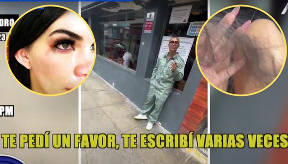 Jonathan Maicelo es acusado de agredir a su pareja Samantha Batallanos. (Foto: ATV)