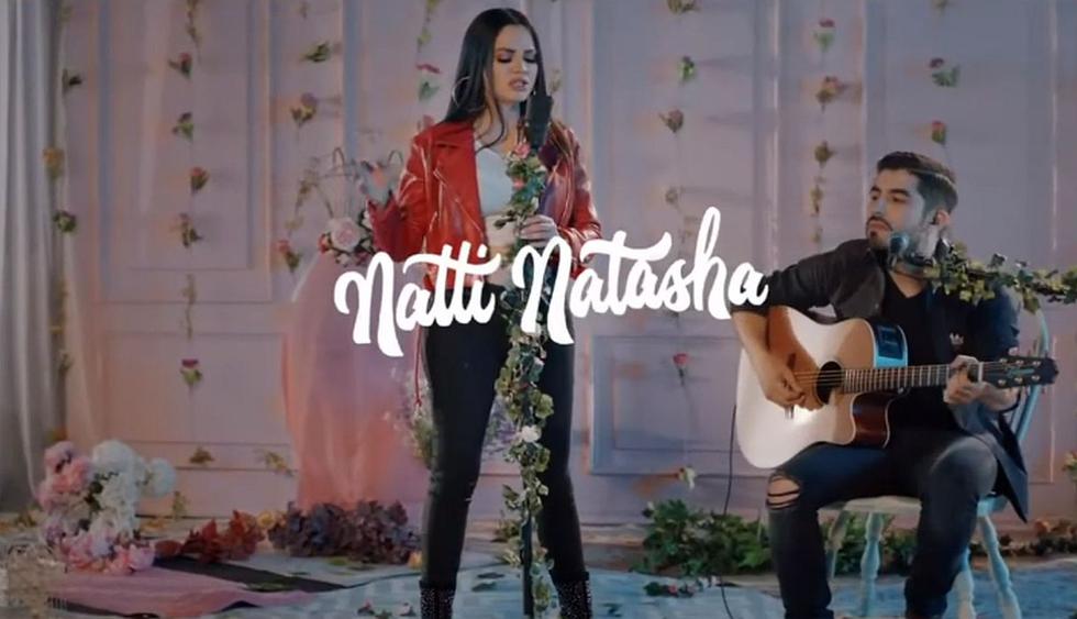 Natti Natasha lanzó el videoclip de la versión acústica de “La mejor versión de mí”. (Foto: Captura de video)