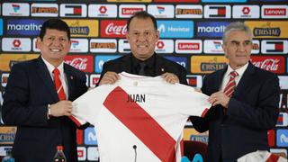 Juan Reynoso es presentado como entrenador de Perú y afirma que está cumpliendo un sueño