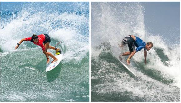 Daniella Rosas y Miguel Tudela triunfaron en el Saquarema Surf Festival. (Captura: IPD)