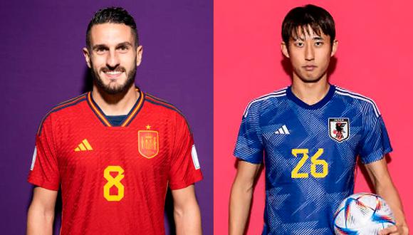 Japón y España se enfrentan este jueves por el Grupo E del Mundial Qatar 2022. (Foto: Getty)