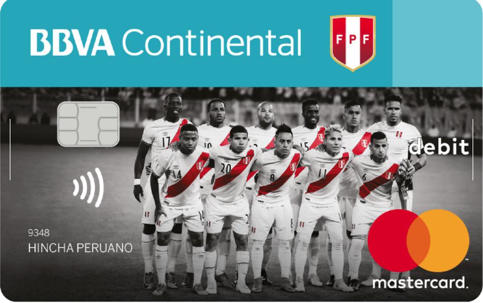 La tarjeta de la selección peruana podrá ser reservada desde este lunes. (BBVA Continental)