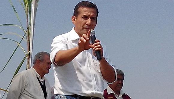 El presidente Ollanta Humala estuvo en la región San Martín. (USI)