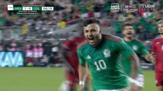 Gol de México: así fue el gol de penal de Alexis Vega para el 1-0 ante Colombia [VIDEO]