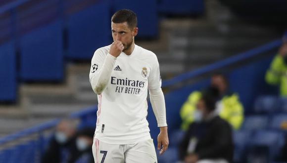 Eden Hazard no es tomado en cuenta por el Real Madrid por sus constantes lesiones. (Foto: AP)