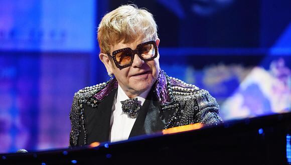 Elton John le rindió homenaje póstumo al rapero Mac Miller (26). (Foto: Getty)
