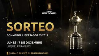 Así quedó el sorteo de la Copa Libertadores 2019