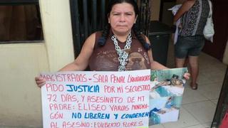 Petronila Vargas se encadenó en juzgado