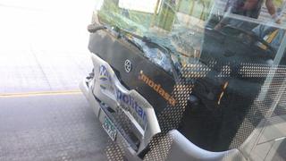 FOTOS: Tuiteros compartieron imágenes del choque de buses del Metropolitano