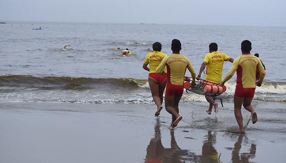 Un total de 1,694 bañistas fueron rescatados de morir ahogados en las 111 playas desde Las Conchitas (Ancón) hasta Cerro Azul (Cañete).