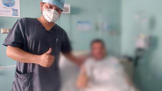 Paciente en La Libertad supera el COVID-19 y sobrevive a la extracción de un tumor nasal 