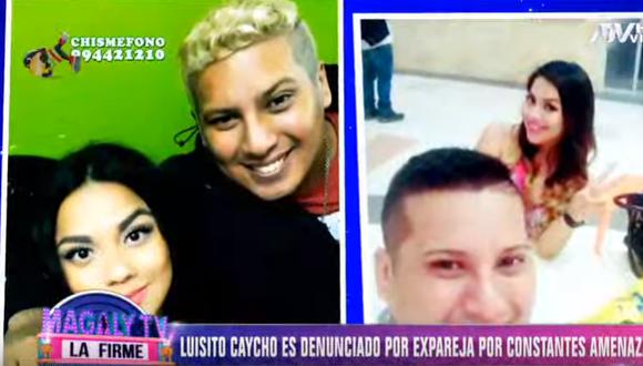 Expareja de Luisito Caycho lo denuncia por amenazas. (Foto: ATV)