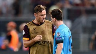 Esta es la promesa de Francesco Totti si Lionel Messi llega a la Roma