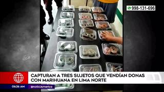 Lima Norte: capturan a jóvenes por comercializar postres hechos con marihuana