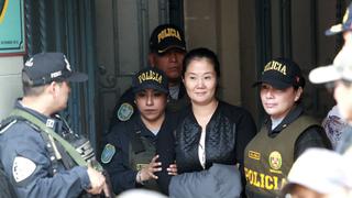 Poder Judicial admitió apelación de Keiko Fujimori y Vicente Silva contra prisión preventiva