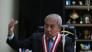 Pedro Chávarry: "Descarto cualquier tipo de complacencia con algún grupo de poder"