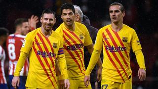 Tridente de mate: Messi, Suárez y Griezmann llegaron así a hotel de concentración para el Barcelona-Villarreal