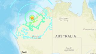 Australia: sismo de magnitud 6,6 sacude la costa oeste del país