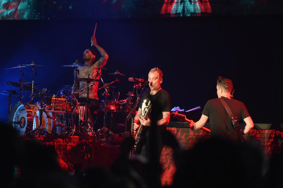 Blink 182 cancela gira debido a problemas de salud de Travis Barker | Foto: AFP