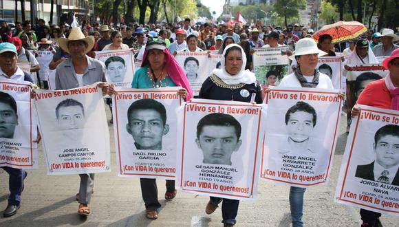 Los 43 estudiantes de Ayotzinapa habrían sido dispersados en varios puntos. (Foto: EFE)