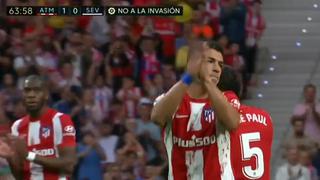 Luis Suárez: los hinchas de Atlético de Madrid ovacionaron al delantero uruguayo