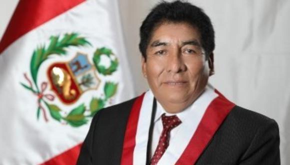 Hipólito Chaiña fue elegido congresista en 2020 en representación de la región Arequipa.