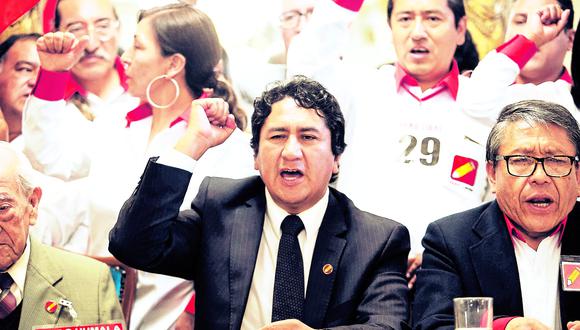 El pronunciamiento fue emitido por la Comisión Política de Perú Libre, partido fundado por Vladimir Cerrón. (Foto: GEC)