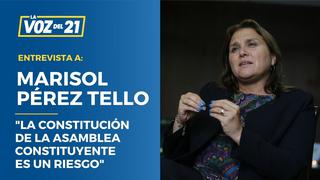 Marisol Pérez Tello: “La Constitución de la Asamblea Constituyente es un riesgo”