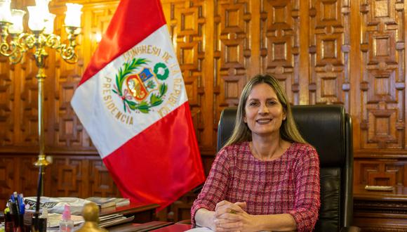 Maria del Carmen Alva Prieto, presidenta del congreso de la república del Perú.