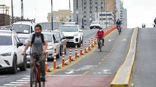 Implementan 4.4 km de ciclovías temporales en las avenidas Garcilaso, Tacna y Alcázar