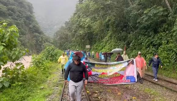 Gobierno espera levantamiento del paro en Machu Picchu (Foto: Captura de Video)