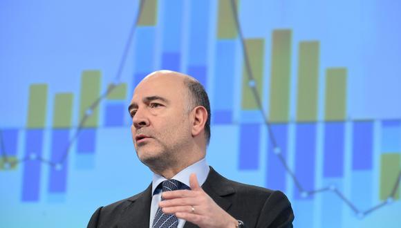 Pierre Moscovici, comisario europeo de Asuntos Económicos. (Foto: AFP)