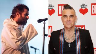 Robbie Williams habla de Liam Gallagher: “No es una de las más grandes estrellas mundiales” [VIDEO]