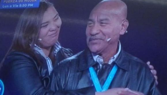 Yuliana Bolívar, medallista de los Panamericanos, lloró en reencuentro con su padre. (Captura)