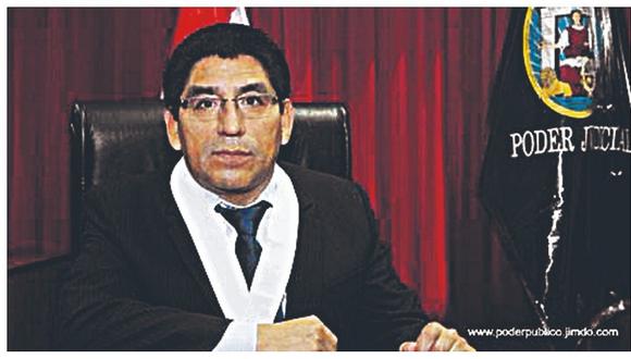 Juez Raúl Justiniano rechazó solicitud de la Fiscalía. (Foto: PJ)