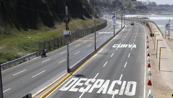 Cierre de principales vías de Lima rige del jueves al domingo 4 de abril. (Foto: Eduardo Cavero/GEC)