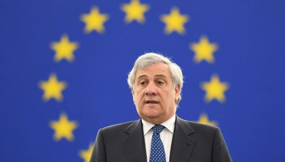 Antonio Tajani, presidente del Parlamento Europeo. (Foto: EFE)