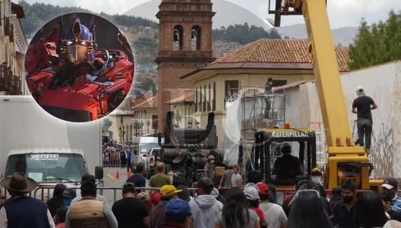 Algunas de las escenas de "Transformers: El despertar de las bestias" se grabaron en Cusco, Perú. Para la realización se contó con el trabajo de APU Production. (Foto: Paramount Pictures/Oscar Guerrero/GEC).