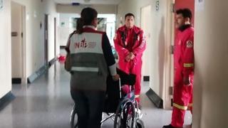 Mujer bombero que sufrió accidente en Huacho fue dada de alta | FOTOS