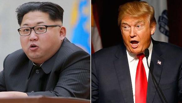 Kim Jong-un, líder de Corea del Norte y Donald Trump, presidente de EE.UU. (YouTube).