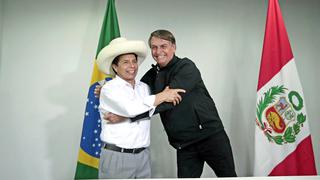 Presidente Castillo se reunió con su homólogo Jair Bolsonaro en Brasil 