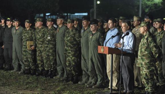 Diálogo. Presidente colombiano reiteró deseo de que en cuestión de meses se alcance acuerdo de paz. (Reuters)