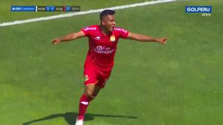 Alexis Rojas festejó el primer gol del año en la Liga 1 en el Sport Huancayo vs. Municipal | VIDEO