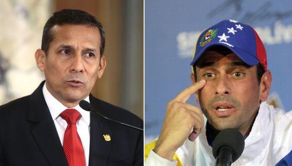 Facchín desmintió a la canciller Rivas, quien ayer afirmó que no había recibido ninguna carta de Capriles. (USI/AP)