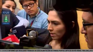 Melisa González Gagliuffi tras salir del penal: “Yo entiendo el dolor, pero agradezco a Dios por mi libertad” 
