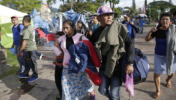 Los salvadoreños pretenden llegar hasta el departamento sureño de Escuintla, Guatemala, y luego seguir la caminata hasta la frontera con México. (Foto: EFE)