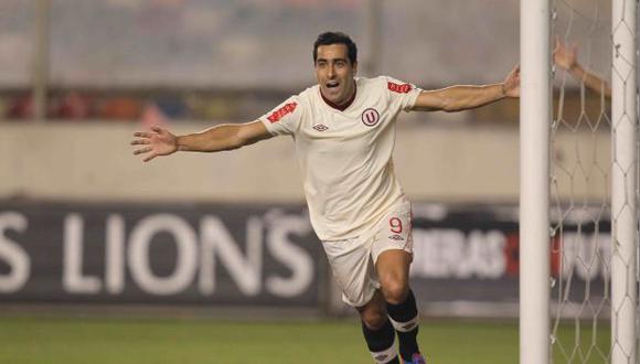 EN TODAS. Miguel Ximénez apareció como nunca antes en la temporada. Ya tiene nueve goles. (Fernando Sangama/USI)