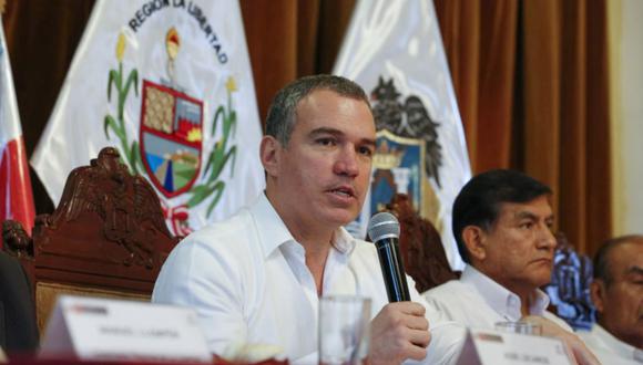 Salvador del Solar, presidente del Consejo de Ministros, participó en una reunión del Consejo Nacional de Seguridad Ciudadana en Trujillo. (Difusión)