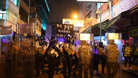 "Pekín no decidió intervenir por la fuerza para terminar con los disturbios en Hong Kong", indica publicación. (Foto: AFP)